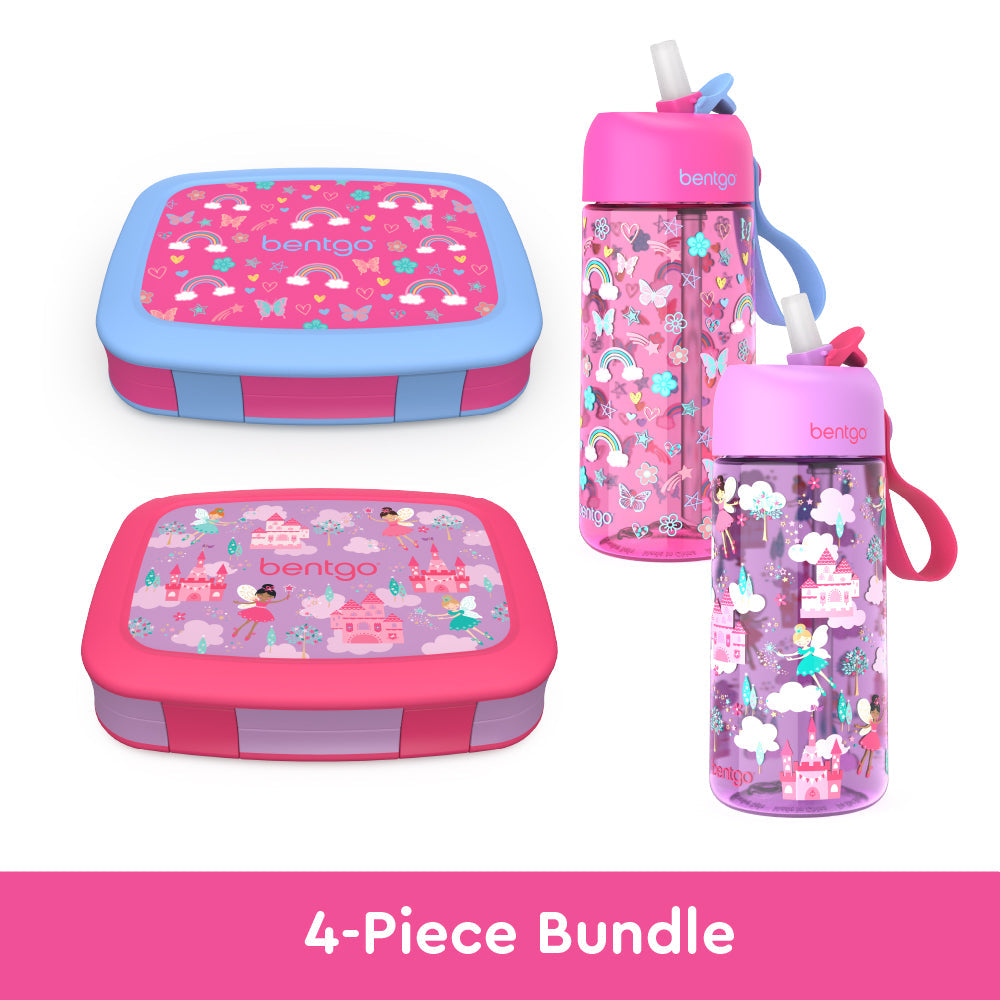 bentgo-kids-prints-lunch-boxes-and-water-bottles-v7 bentgo-lunch-box-bottle-bundle-rainbow-fairy-1.jpg